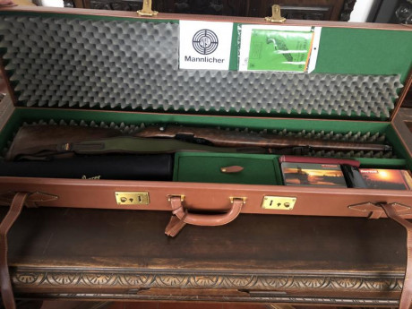Vendo Mannlicher luxus en calibre 243,monturas appel y visor zeiss Diavari Zm 3-12x56 en estado impecable, 02