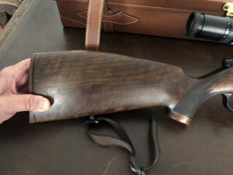 Vendo Mannlicher luxus en calibre 243,monturas appel y visor zeiss Diavari Zm 3-12x56 en estado impecable, 10