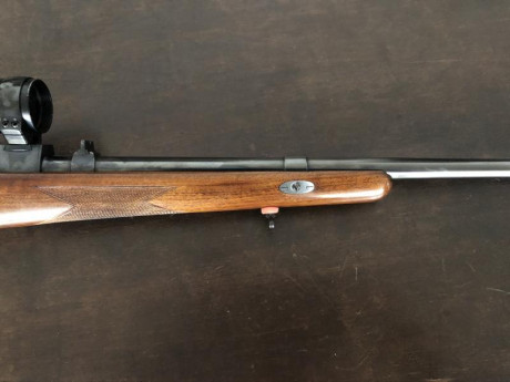 Vendo maravilloso Steyr Mannlicher take down en calibre 8x60,monturas originales y visor Nikel supra 4X36,rifle 01