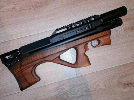 Para compra de nueva Edgun y por no usar vendo carabina Edgun Lelya calibre 5. 5  SIN USO, SOLO PROBADA, 02