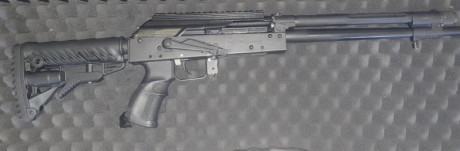 muy buenas 
soy de los pocos AGRACIADOS de comprar las ultima SAIGA 12 DE CAZA que vendió ARM IZQDO
pues 01