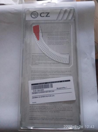 Cargador de 25 cartuchos para carabina CZ, calibre 22 lr, estado nuevo a estrenar. 
Precio 40 euros envío 00