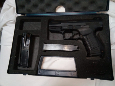 VENDO WALTHER P99
MALETIN ORIGINAL
2 CARGADORES
100 DISPAROS
REGALO FUNDA BLACKHAWK SHERPA CQC Y ACOPLE 00