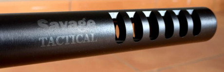    SAVAGE TACTICAL .308 Win 
Chasis Accurate Mag con culata plegable mecanizado en Aluminio. 
Cañón bull 10