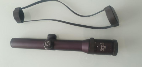 Se vende zeiss diavari z 1,25-4x24 en perfecto estado, ni un solo roce, por no usar al tener montado punto 02