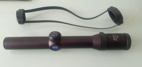 Se vende zeiss diavari z 1,25-4x24 en perfecto estado, ni un solo roce, por no usar al tener montado punto 01