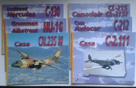 Vendo una pequeña colección de libros sobre aviación militar, compuesta por 10 monografías sobre diferentes 01