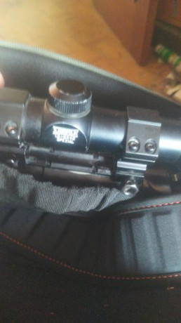 Se vende rifle monotiro Bergara calibre 270 win con visor, en Cuenca, posibilidad de envío. 

450€ más 01