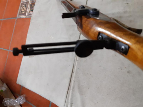 Hola, lo dicho vendo este rifle de Dikar del cal 45, tengo dos iguales, con maxibala y 20 gr es muy preciso.
Esta 00