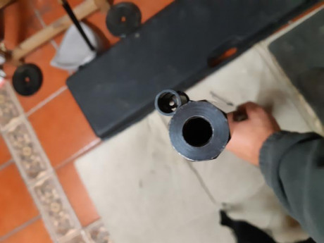Hola, lo dicho vendo este rifle de Dikar del cal 45, tengo dos iguales, con maxibala y 20 gr es muy preciso.
Esta 11
