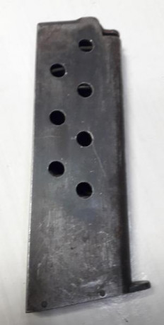 Cargador para la pistola Astra modelo 400 "Puro" de ocho cartuchos de capacidad del calibre 01