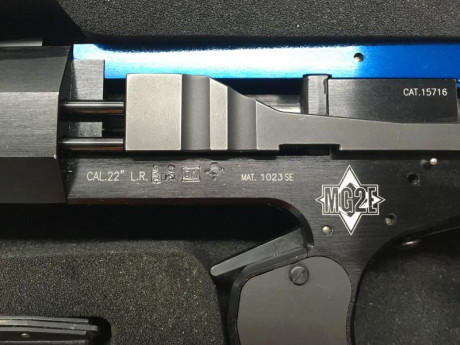Vendo una pistola Match Gun modelo MG2E, en perfecto estado, tanto estético como de funcionamiento. La 10