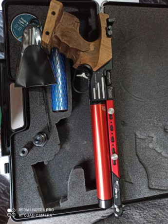 A petición de un amigo pongo a la venta pistola Pardini k12 de diciembre de 2019.

Con dos cachas una 01