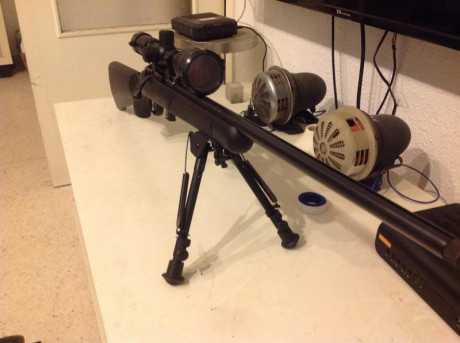 Se vende carabina Marlin XT-22R cal 22 Lr, en perfecto estado y prácticamente sin uso, con bípode y visor 00