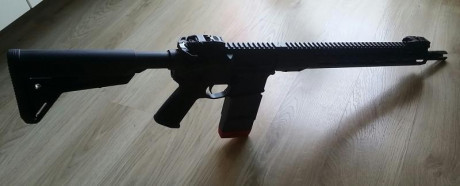 Buenos días, estoy interesado en adquirir un rifle M4 Bushmaster en calibre 6,8 SPC, alguien sabe dónde 50