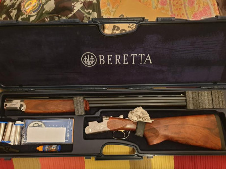 Bueno, pues ya está todo preparado para mañana, espero poder estrenarla, aunque el coto está en horas 00
