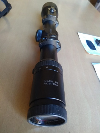 Buenas tardes,
Se vende mira KAHLES HELIA C 1,5-6x42, como sabéis es segunda marca de Swa y tiene una 01