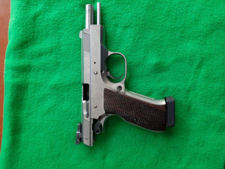 Guiada en F. Modelo P19 Combat T. Soy el tercer dueño, la tengo hace 6 años, hago tiradas de entrenamiento 02