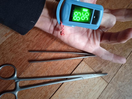 Vendo estas cosillas que se me han quedado colgadas en los ultimos cambios.
-Pulsioximetro
-4 apositos 01