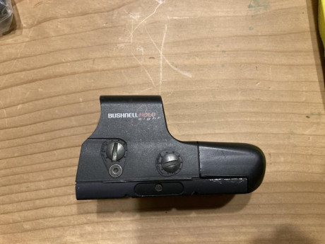 Vendo holografico Bushnell holo sighf en buen estado. Lo vendo por no usar.
150€
Está reservado. Gracias,
Vendido, 02