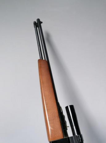 Vendo Carabina Winchester semiautomática modelo 190 calibre 22lr con mira y funda. Precio 100 euros más 02