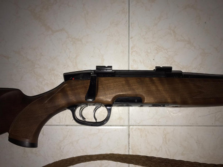 Se vende rifle Manlincher calibre 8x68 con doble gatillo casi sin uso eso si con algun arañazo por haber 01