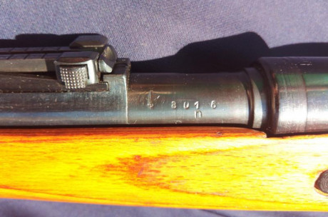 VENTA CANCELADA.

Vendo fusil Mauser Kar 98 k calibre 8x57 fabricado el año 1944 en la factoría Gustloff 00