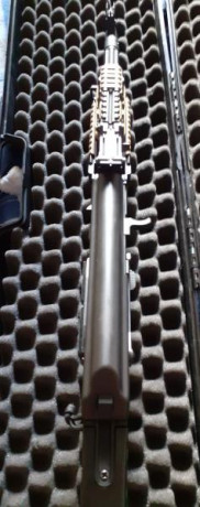 Cambio carabina ak-47, 22LR GSG, personalizado, con tres cargadores+ montura para accesorios, la he usado 02