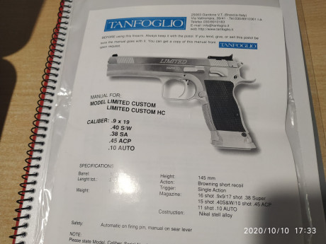 Hola compañeros, se vende la pistola de un buen amigo. 
El arma prácticamente no ha disparado ni unas 11