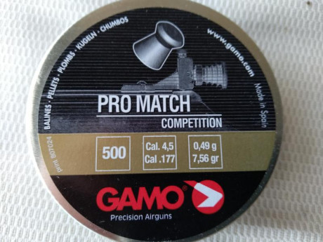 Hola compañeros,

Vendo latas de 500 unidades de balines de 4,5 mm: Tengo 4 latas de cada modelo.

- R10 02