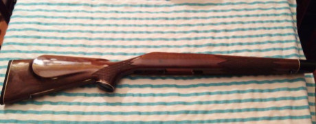 Buenas noches.
vendo culata preciosa de madera para Remington 700 acción corta.

La culata esta en Barcelona. 01