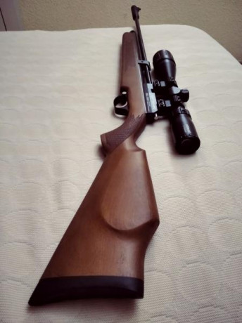 Hola buenas, vendo carabina cr600w de co2 en calibre 5,5 nueva a estrenar. Comprada en SPAirguns hace 10