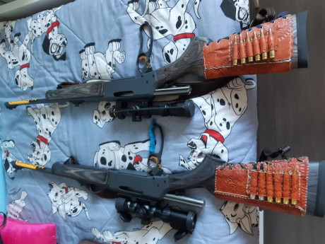Pertenece a un amigo. Es exactamente un rifle Browning MK3 Composite Brown HC Adjustable en calibre 9.3 30
