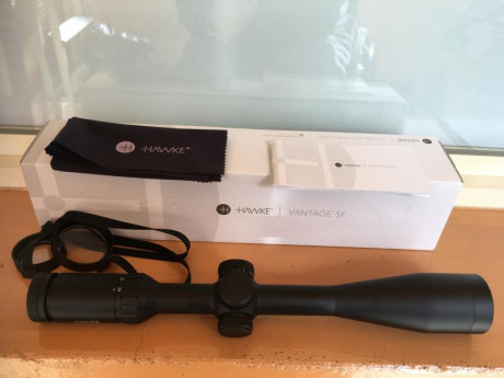 VENDO 6-24X44 VANTAGE SF- VISOR HAWKE VANTAGE - CRUCETA HALF MIL DOT EN PERFECTO ESTADO.

PRECIO 200.-€

MONTURA 01