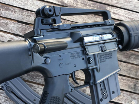 Vuelvo a poner en venta mi rifle Colt M16 .22 Lr hecho bajo licencia por Walther, de la segunda generación. 21