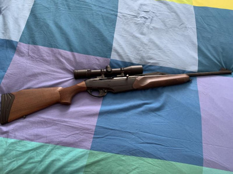 Vendo Benelli Argo E calibre 300wm con monturas desmontables Leupold QR y visor Zeiss Diavari Z 1,5-6x42. 02