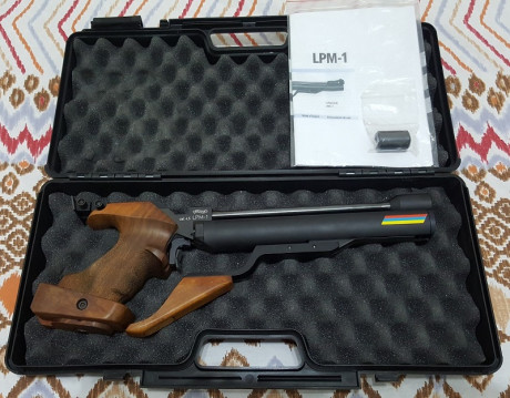   ***VENDIDA***

***La pistola se ha vendido, gracias a todos por el interés***   

Vendo Walther LPM-1, 00