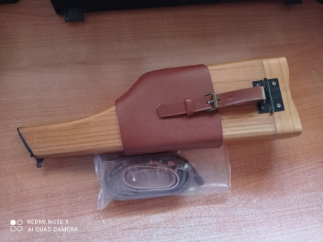 Culata de madera para réplicas de pistola Máuser C96, no se puede utilizar en armas reales, no es de confección 02