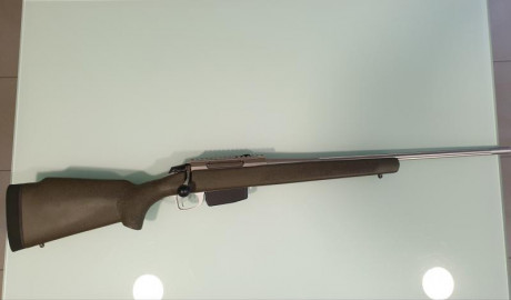 Hola,
Por la adquisición de otro capricho en el mismo calibre, vendo un rifle Tikka T3x Superlite en calibre 02