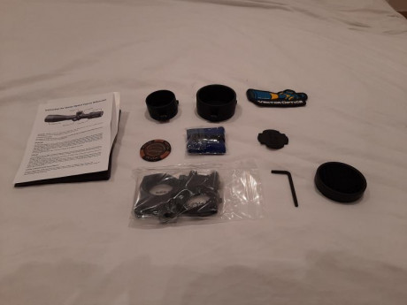 Vendo visor Vector Optics Veyron 6-24×44 FFP comprado en Aliexpress en Septiembre y recibido el 26 de 11