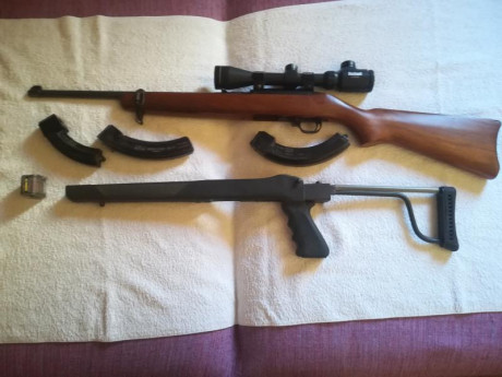  Lee Enfield Ishapore  308. Una pieza muy bonita, divertidísima para el tiro ya que con un retroceso prácticamente 42