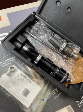 Dies Whidden Gunworks cal 308w.

Comprados en Marzo de 2020, se entrega junto con 2 bushing cal .334 y 00