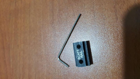 Soporte de sensor SCATT Basic y otros modelos scattt.
Soporte para pistolas Steyr LP10 / Evo10.
 20  00