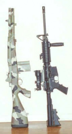 Siempre que vemos un G3, sabemos de los HK G3K, y otras tantas armas. Pero del Spring M14 no sabia nada.
Nunca 30