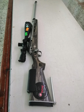 Buenos dias . 
Por falta de cupo y ese gusanillo que nos pica a todos de cambiar de rifle se pone a la 00