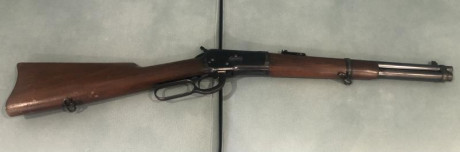 Muy buenas pongo a la venta esta icónica y maravillosa arma, se trata de un winchester 1892 en el calibre 01