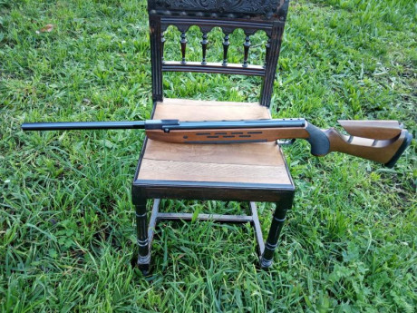 Weihrauch HW98
Calibre 4.5
19julios. Aunque le puedo poner el de 16 si se quiere.
Impecable.
290e envio 01