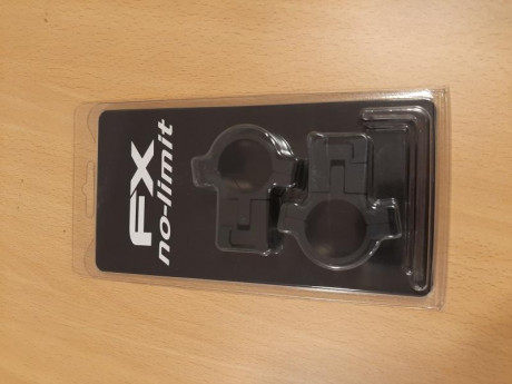 Vendo monturas FX No Limit 2 piezas tubo 25 mm y rail 9-11mm, altura ajustable. Nuevas, sin uso.

Precio 02