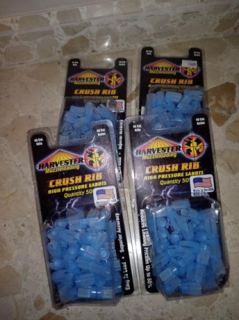 Sabots para calibre proyectil del 40 en calibre 45.
4€ / paquete.
Hay que sumar portes.
Preferiblemente 00
