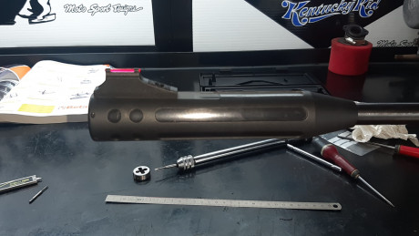 Vendo esta carabina del 5.5, muy potente y precisa, todo acero, nitropiston de 70kg, gatillo regulable 00